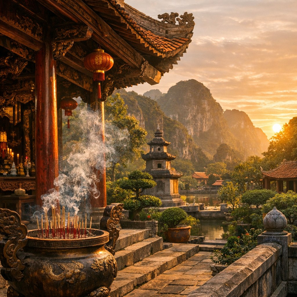 ninh binh travel guide hoa lu ancient capital temple vietnam